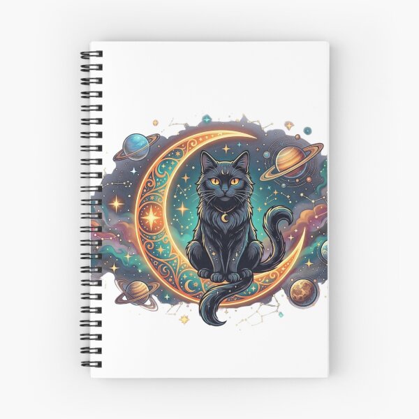 Item preview, Cosmic Black Cat designed and sold by Gosticky004.