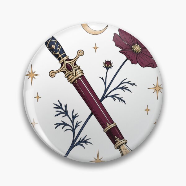 Item preview, Pen and Wildflower Emblem designed and sold by GoverArt.