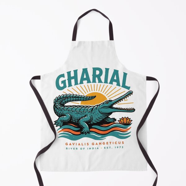 Item preview, Gharial Crocodile Vintage  designed and sold by velorea.