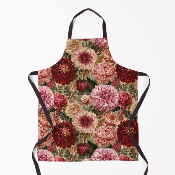 Item preview, Whimsical Dahlias Print - Birthday Flower Pattern - Gift Ideas For Women designed and sold by RoyalStarsPatts.