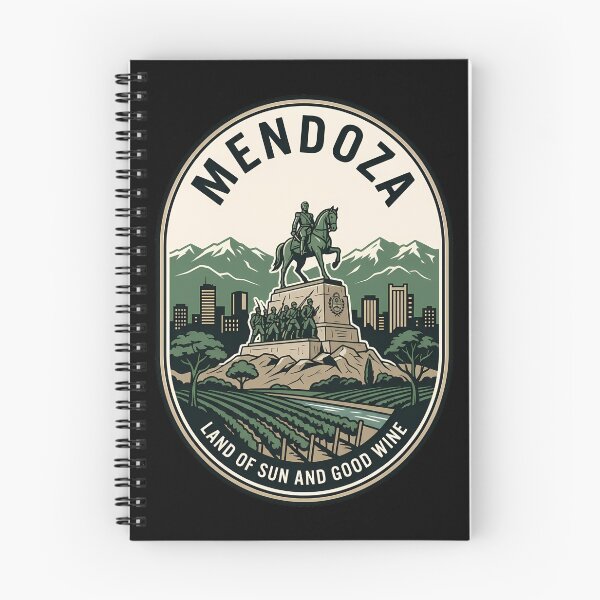 Item preview, Mendoza Argentina Vintage Travel Emblem Wine Country designed and sold by k3rstman1.