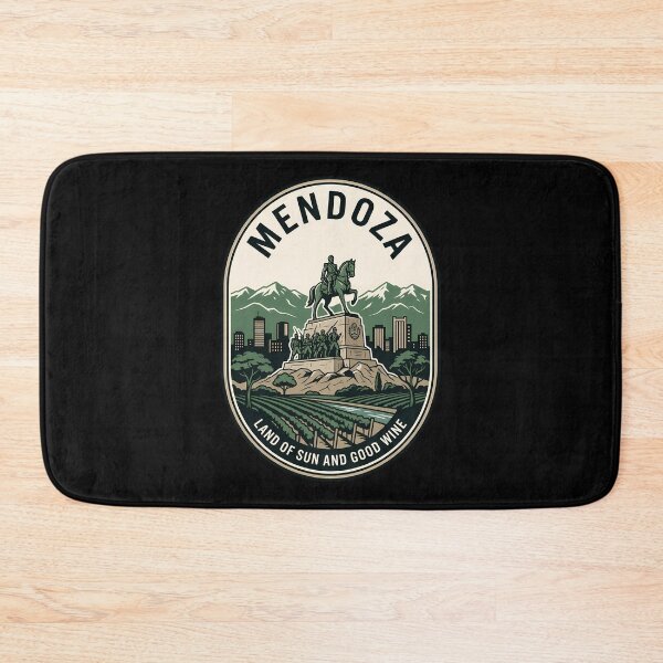 Item preview, Mendoza Argentina Vintage Travel Emblem Wine Country designed and sold by k3rstman1.