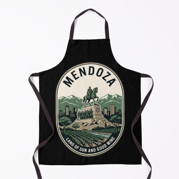 Item preview, Mendoza Argentina Vintage Travel Emblem Wine Country designed and sold by k3rstman1.