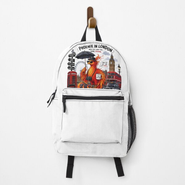 Item preview, Phoenix in London | Funny Tourist Bird Travel designed and sold by Suzaku Studio.