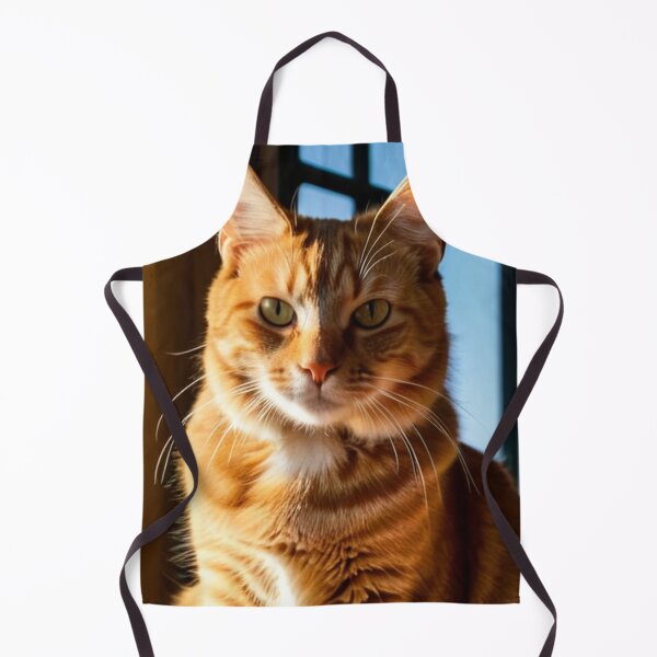 Item preview, Animals - Ginger Tabby Cat, Golden Light and Intense Gaze designed and sold by World-Pets.