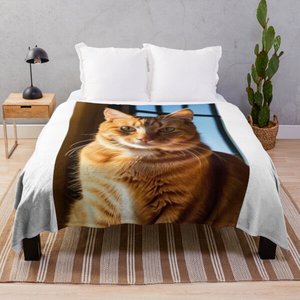 Item preview, Animals - Ginger Tabby Cat, Golden Light and Intense Gaze designed and sold by World-Pets.