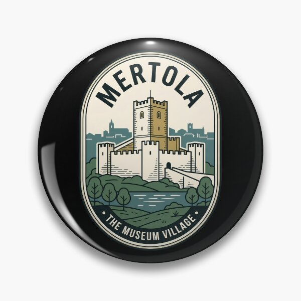Item preview, Mértola Portugal Vintage Travel Emblem Castle designed and sold by k3rstman1.