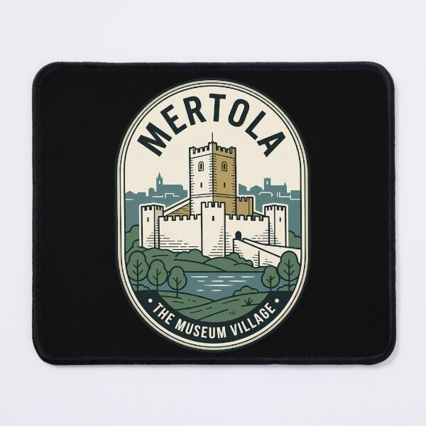 Item preview, Mértola Portugal Vintage Travel Emblem Castle designed and sold by k3rstman1.