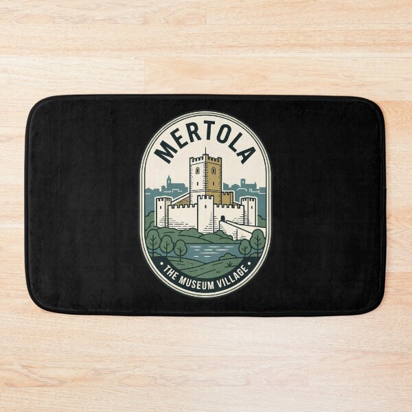 Item preview, Mértola Portugal Vintage Travel Emblem Castle designed and sold by k3rstman1.
