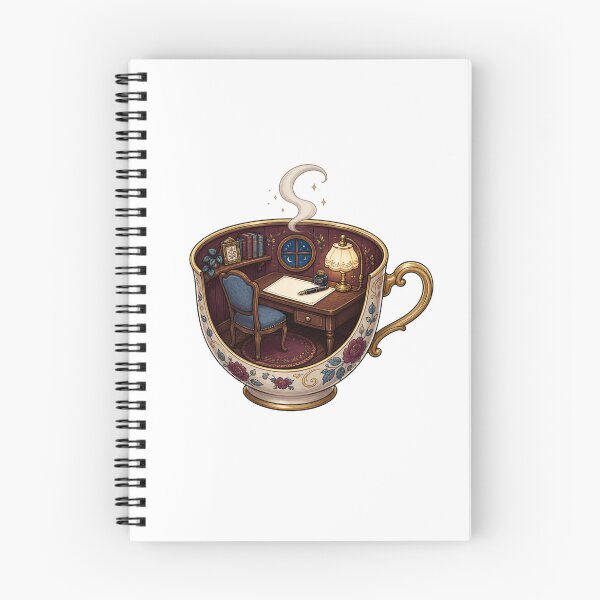 Item preview, Writing Room Inside a Teacup designed and sold by GoverArt.