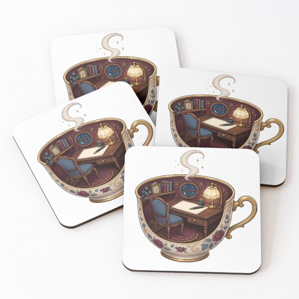 Item preview, Writing Room Inside a Teacup designed and sold by GoverArt.