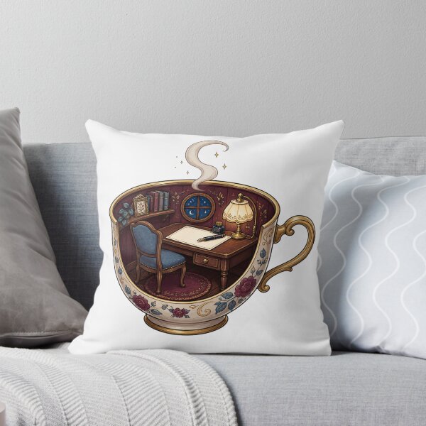 Item preview, Writing Room Inside a Teacup designed and sold by GoverArt.