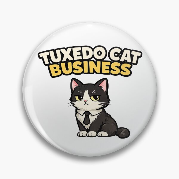 Item preview, Tuxedo Cat Business – Serious Professional Cat designed and sold by EastEndTownie.