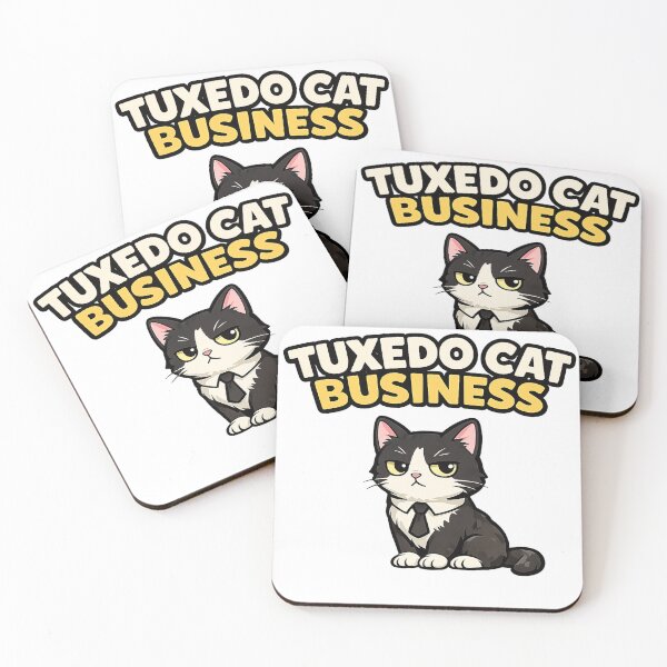 Item preview, Tuxedo Cat Business – Serious Professional Cat designed and sold by EastEndTownie.