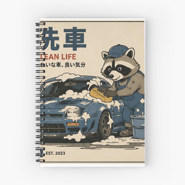 Item preview, Raccoon Car Wash designed and sold by Kleksi.