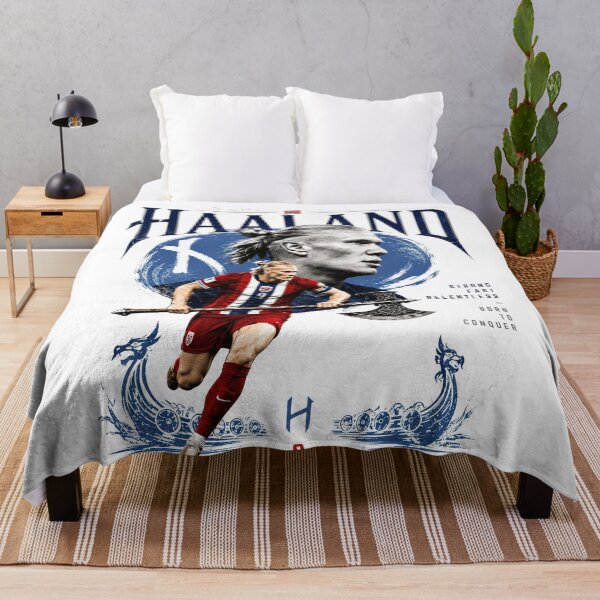 Item preview, Erling Haaland vintage design Viking designed and sold by LiuTiuuu.