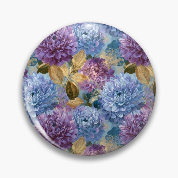 Item preview, Soft Dahlias Print - Tropical Flower Pattern  - Gifts For Boyfriend designed and sold by RoyalStarsPatts.