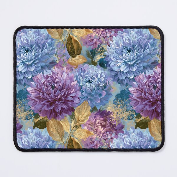Item preview, Soft Dahlias Print - Tropical Flower Pattern - Gifts For Boyfriend designed and sold by RoyalStarsPatts.