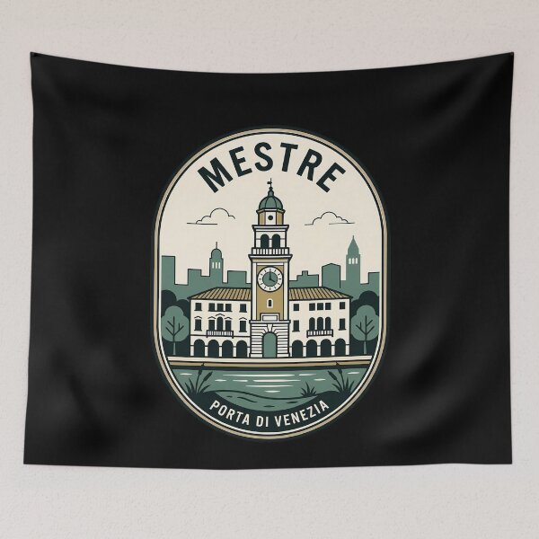 Item preview, Mestre Venice Porta Di Venezia Vintage Travel Emblem designed and sold by k3rstman1.