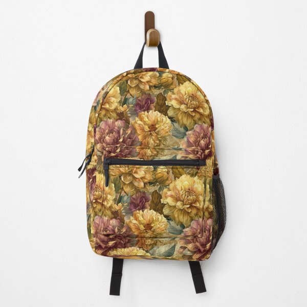 Item preview, Edgy Dahlias Texture - Tropical Flower Pattern  - Gifts For Couples designed and sold by RoyalStarsPatts.