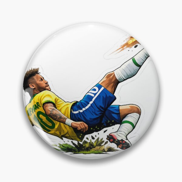 Item preview, Neymar Epic Bicycle Kick Sticker designed and sold by Spc09887654.