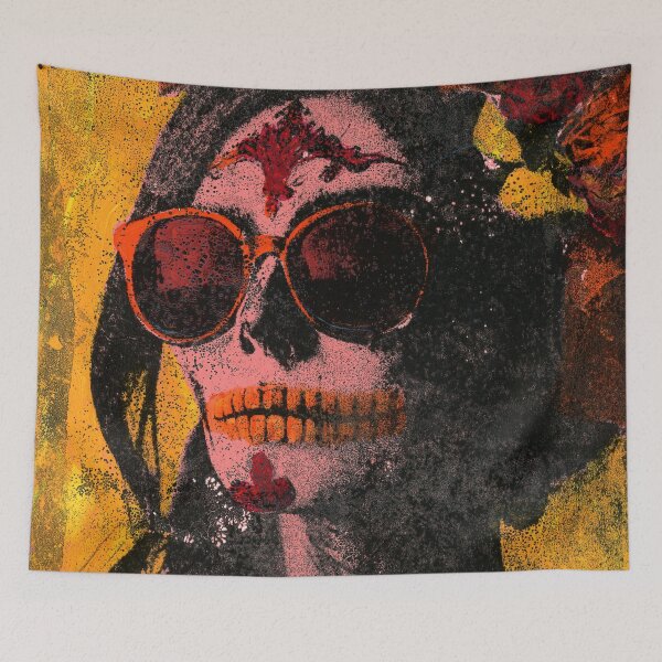 Item preview, Orange Blossom Catrina designed and sold by ElvisSantanaArt.