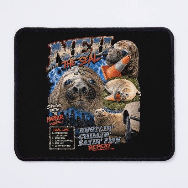 Item preview, Vintage Neil The Seal Become Ungovernable Shirt, Funny Animal Meme T-Shirt, Retro Tasmania Elephant Seal Graphic Tee, Streetwear Shirt designed and sold by LiuTiuuu.