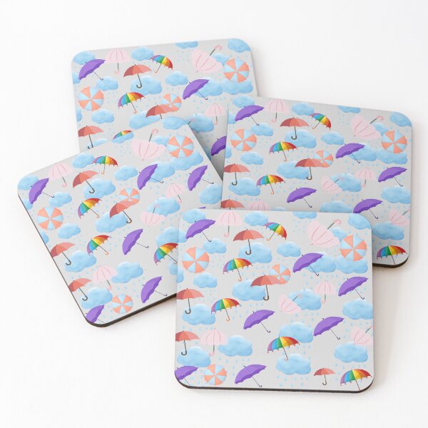 Item preview, Kawali Rainy Day Seamless Pattern for Kids and Aesthetic Decor designed and sold by TheQuoteStudio.
