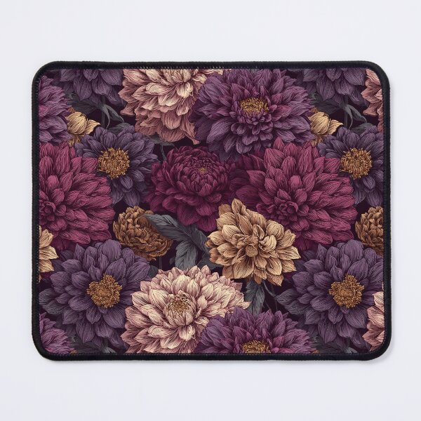 Item preview, Blooming Dahlias Texture  - Botanical Garden Pattern  - Gifts For Coworkers designed and sold by RoyalStarsPatts.