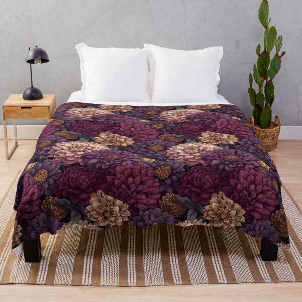 Item preview, Blooming Dahlias Texture - Botanical Garden Pattern - Gifts For Coworkers designed and sold by RoyalStarsPatts.
