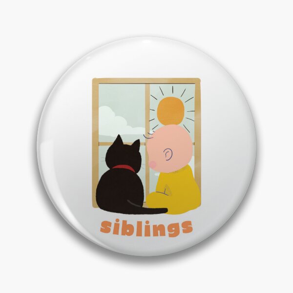 Item preview, Black cat & baby siblings designed and sold by Melo&Mia.