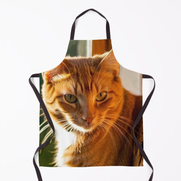 Artikelvorschau, Animals - Ginger Tabby Cat, Portrait in Golden Light entworfen und verkauft von World-Pets.