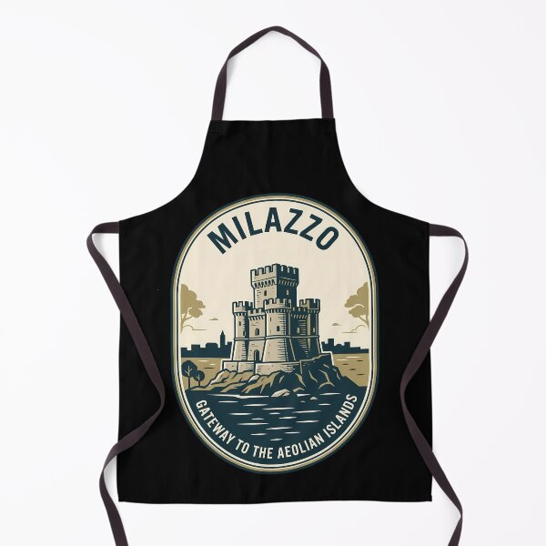 Item preview, Milazzo Sicily Vintage Travel Emblem Aeolian Islands designed and sold by k3rstman1.