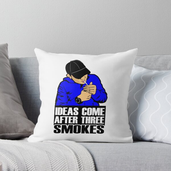 Item preview, Ideas come after three smokes designed and sold by AdrianShirt.
