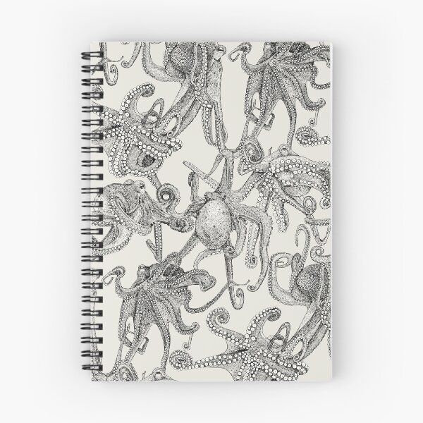 Item preview, just octopuses black strong white designed and sold by scrummy.