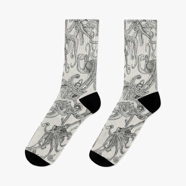 Item preview, just octopuses black strong white designed and sold by scrummy.