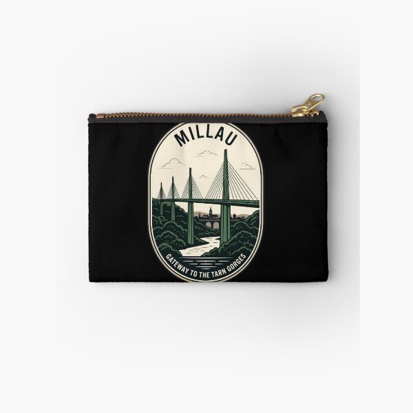 Item preview, Millau Viaduct France Vintage Travel Emblem designed and sold by k3rstman1.
