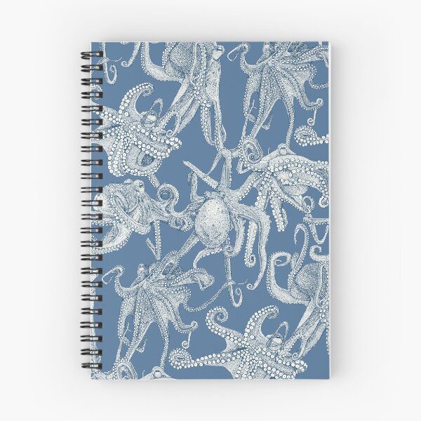 Item preview, just octopuses cobalt denim designed and sold by scrummy.