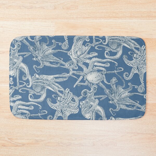 Item preview, just octopuses cobalt denim designed and sold by scrummy.