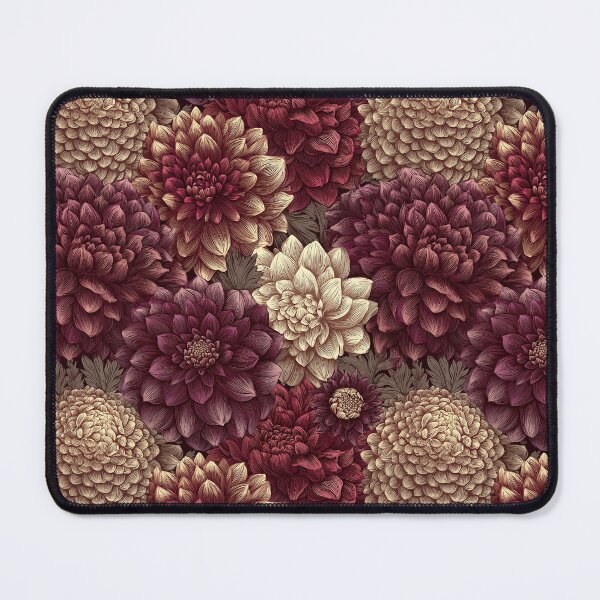 Item preview, Cute Dahlias Print - Flower Bouquet Pattern - Gifts For Dad designed and sold by RoyalStarsPatts.