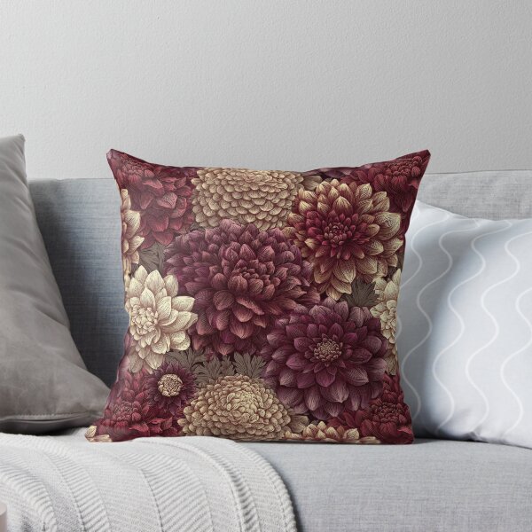 Item preview, Cute Dahlias Print  - Flower Bouquet Pattern  - Gifts For Dad designed and sold by RoyalStarsPatts.