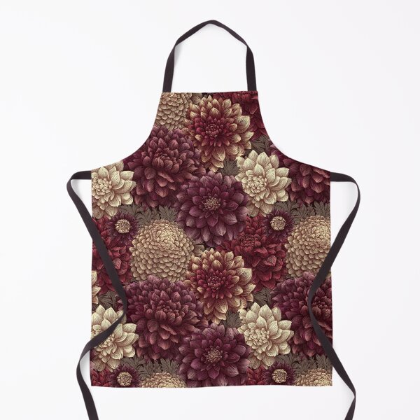 Item preview, Cute Dahlias Print - Flower Bouquet Pattern - Gifts For Dad designed and sold by RoyalStarsPatts.