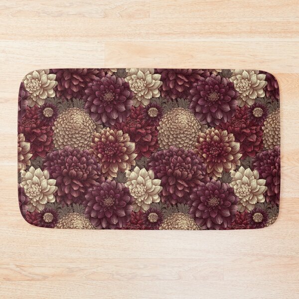 Item preview, Cute Dahlias Print  - Flower Bouquet Pattern  - Gifts For Dad designed and sold by RoyalStarsPatts.
