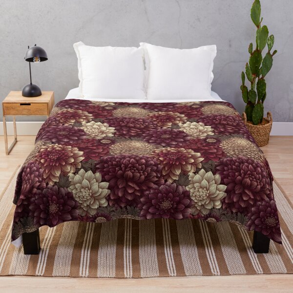 Item preview, Cute Dahlias Print - Flower Bouquet Pattern - Gifts For Dad designed and sold by RoyalStarsPatts.
