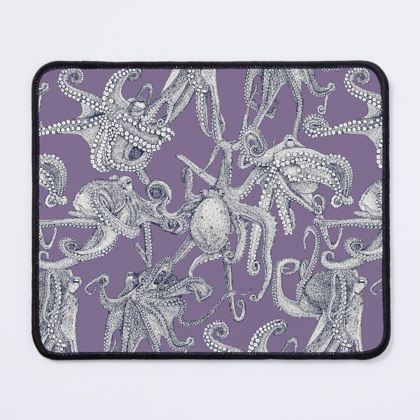 Item preview, just octopuses navy blue violet designed and sold by scrummy.
