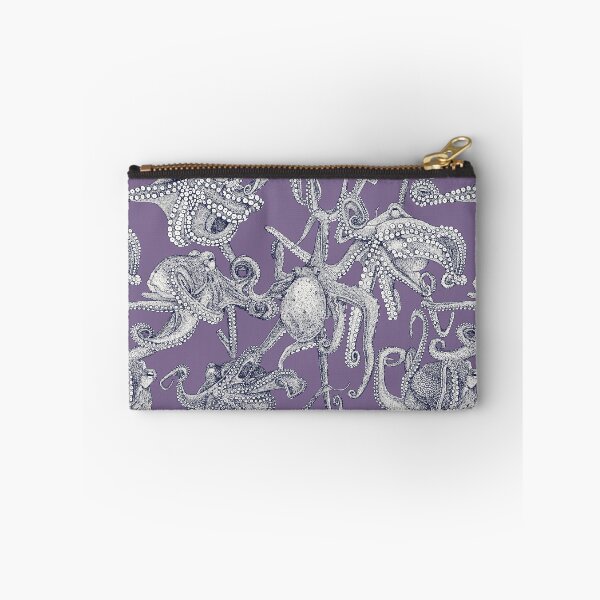 Item preview, just octopuses navy blue violet designed and sold by scrummy.