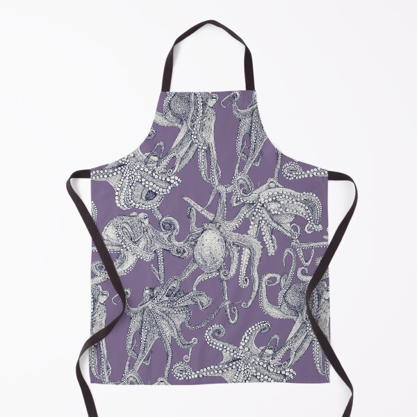 Item preview, just octopuses navy blue violet designed and sold by scrummy.