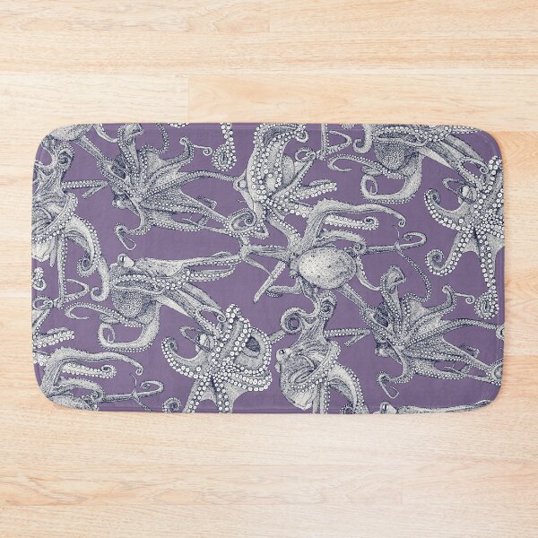 Item preview, just octopuses navy blue violet designed and sold by scrummy.