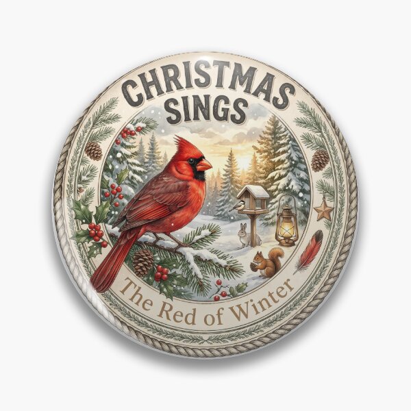 Item preview, Christmas Cardinal designed and sold by Roy & Tiffany.