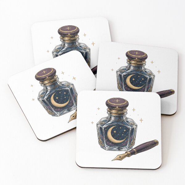 Item preview, Moon Captured in an Ink Bottle designed and sold by GoverArt.
